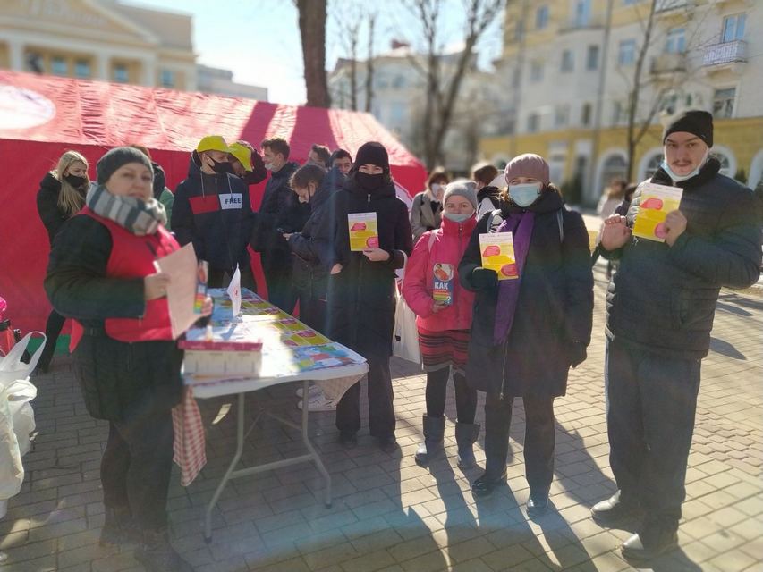 Республиканской профилактическая акция «Белая ромашка» прошла в Могилеве