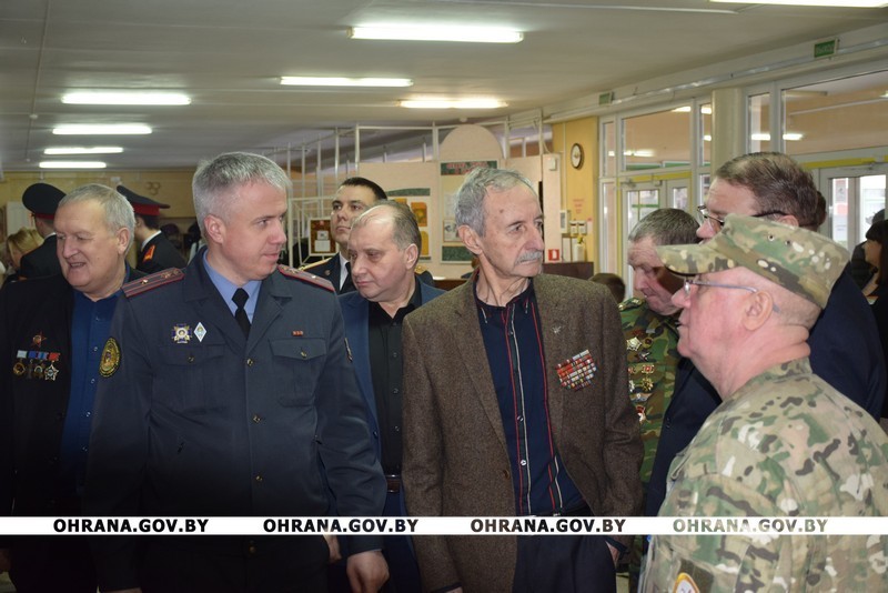 Сотрудники Могилевского областного управления охраны стали участниками памятного вечера, посвященного 34-й годовщине со дня вывода советских войск из Афганистана