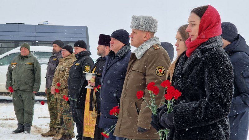 В Могилеве перезахоронили летчика, погибшего в годы Великой Отечественной войны под Смоленском