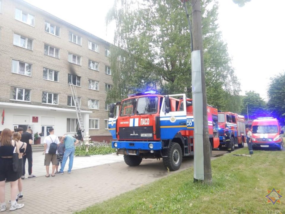 Успели покинуть помещения – за прошедшую неделю в г.Могилеве произошло 4 пожара.
