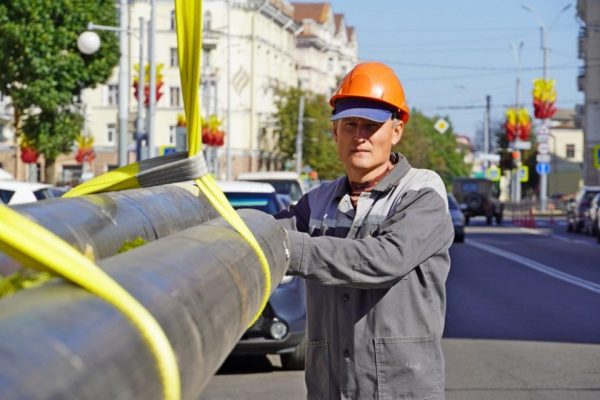 О зиме думают заранее: в Могилеве проходит реконструкция теплосетей